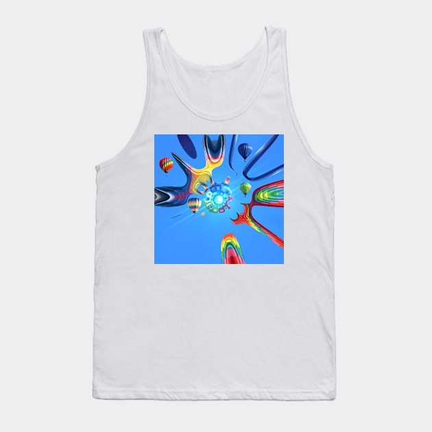 Balloons Tank Top by AlienVisitor